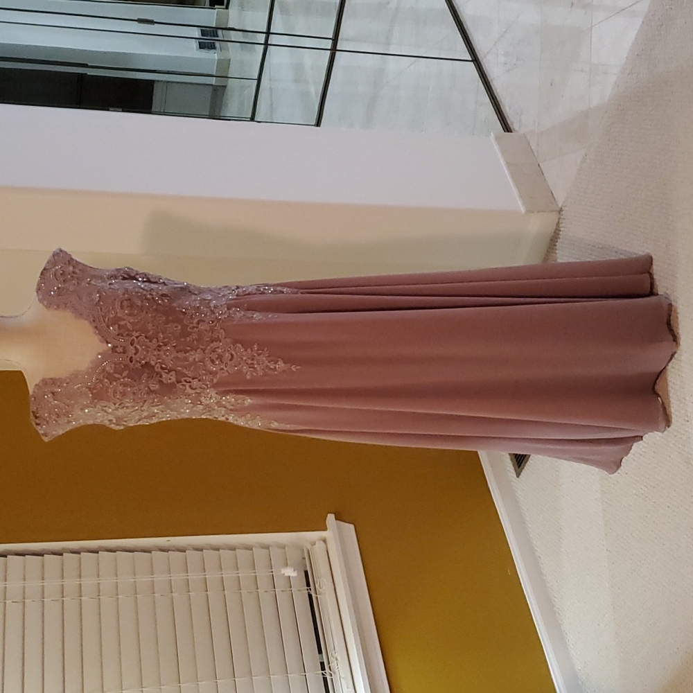 Dancing queen mauve long dress size XL